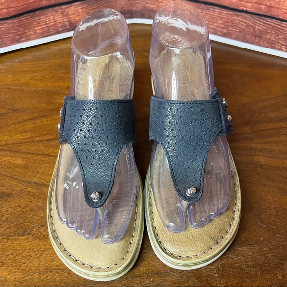 Fly Flot Navy & Metallic Summer Sandals - Picture 3 of 13